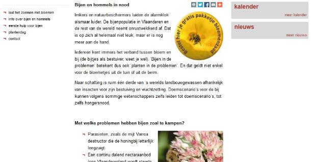 thumbnail - Campagne van West-Vlaanderen voor de bijen